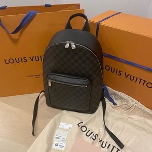 Louis Vuitton Graphite Damier Josh Backpack *Authentic*